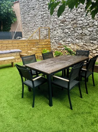 Ideal family and work duplex 3 bedrooms near beach Отели рядом с достопримечательностью «Observatoire»