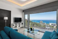 Rhodes Skyline Suite with Out Door Jacuzzi Sea View