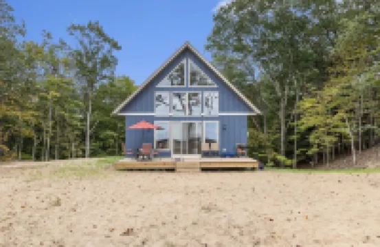 海岸景觀兩卧室木屋 18396