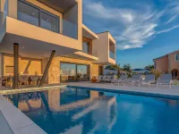Villa Seven Seas with Heated Pool and Jacuzzi by the Sea Hotels in Razanj