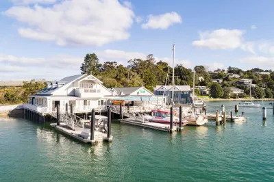 The Landing Overwater. Bay of Islands, NZ.