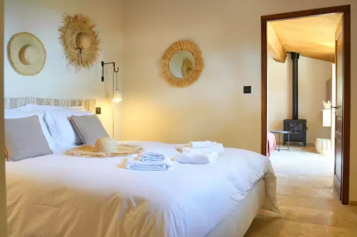 La Bergerie des Oliviers vue mer Accès Plage Hotel a Conca