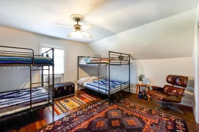 The Outpost: A Rustic Respite in the Shenandoah Valley 4 Bikes For Use Tesla Ch