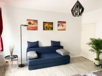 Entspannung Pur: Stadtnahe Ferienwohnung mit Grünem Rückzugsort im Garten