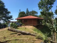 Beautiful Log Cabin in Tinamaste with stunning views of waterfall and forest