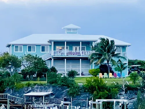 ShuggaBreeze on Great Guana Cay. Expansive home with Private Pier and Beach.
