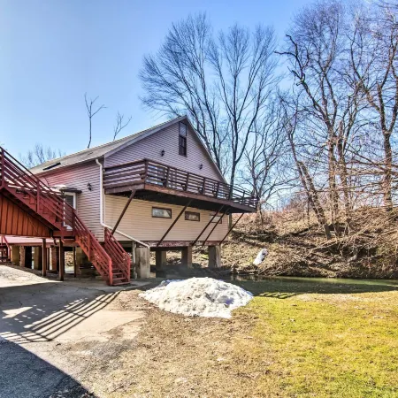 Creek Access & Deck: Runningwater Lancaster Gem