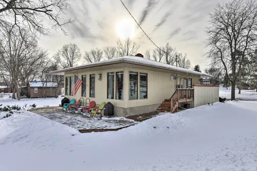 Pet-Friendly Retreat w/ Deck: Steps to Marina!