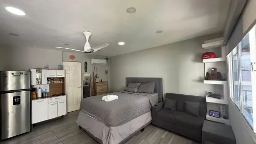 Studio with Private Entry, AC– Hot Water-No Parking in San Salvador Hotels in Cuscatancingo