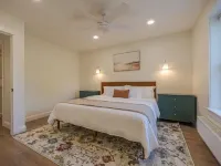 Charming 2-bedroom apartment nestled in a quiet neighborhood with nearby stream.