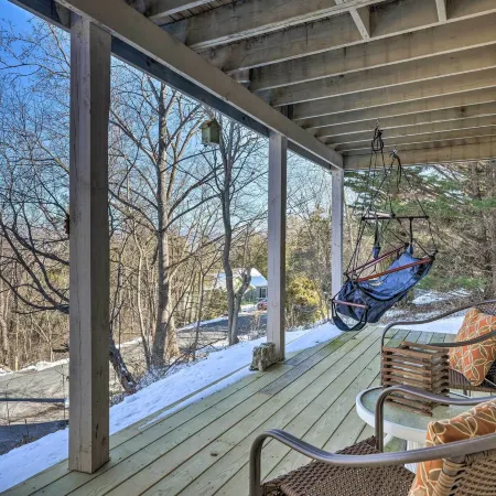 Massanutten Retreat w/ Double Deck & Mtn View! Отели в г. Мак-Гиисвилл