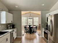 2 Bed, 1 Bath with Fireplace near snowmobile trails on WI River