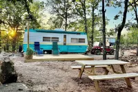 Vintage Camping at Keystone Lake: Boat Rental, Hiking, Campfire, Serene Outdoors