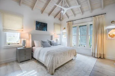 The Beach House a Luxury Beachfront 3-bedroom villa in lovely Falmouth Harbour Hotels in 