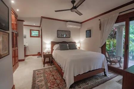 Rancho Santana. Charming garden Casita V-14 surrounded by tropical gardens.