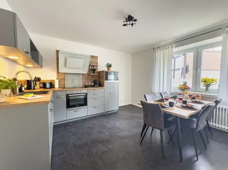 NEW! Central and modern apartment in top location & close to the Dümmer