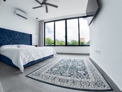 New construction Modern 4bedroom house with AC WiFi in delightful Puerto Morelos