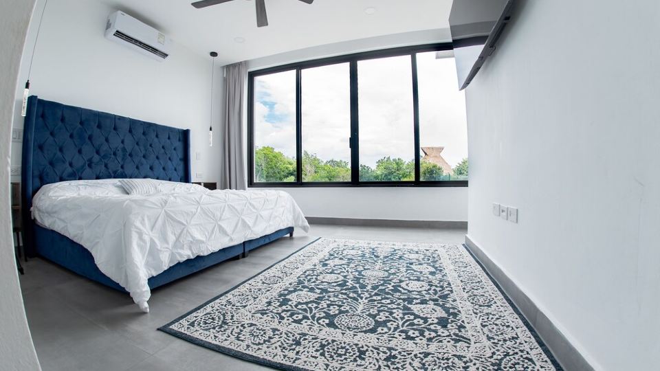 New construction Modern 4bedroom house with AC WiFi in delightful Puerto Morelos
