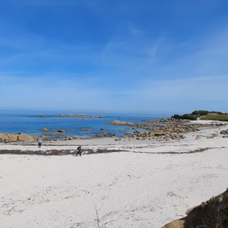Stone House in Cleder near Sandy Beach