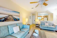Ocean-view Townhome With Balcony & W/D - Walk to Beach - Dog-friendly