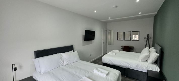 6 Bed Contractor Acom in Hartlepool Hotéis em Hartlepool