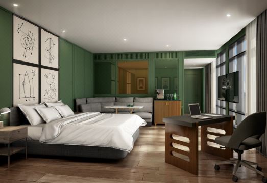 판교 호텔 외경