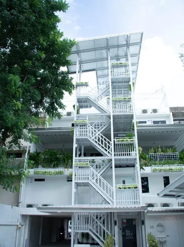 รูปภาพของตึกแถว โฮสเทล