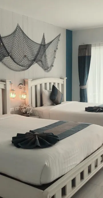 ห้องทวิน (เตียงใหญ่ 2 เตียง)