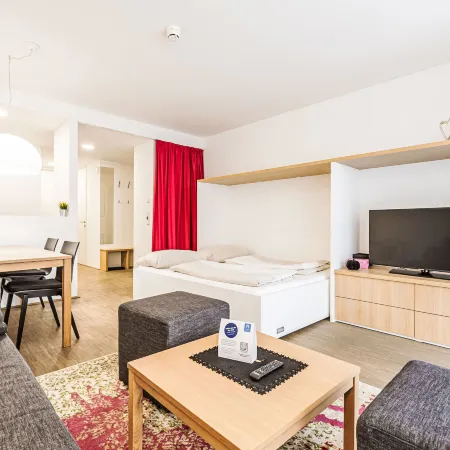 Mit 1 Schlafzimmer & Saunabereich