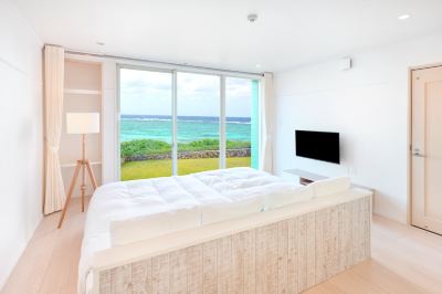 オーシャンビュー ハリウッドツインガーデン1F [スーペリア] [ハリウッドツインルーム] [禁煙] [オーシャンビュー] プリシアリゾート ヨロンの写真