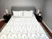 Cozy second floor unit in the heart of Downtown Charlevoix, 1BR / 1BA sleeps 4