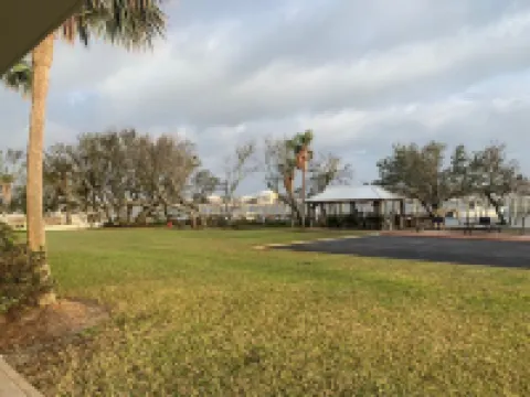 Ground floor condo with walk out access to docks, fishing piers and pool
