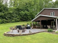 Large fully-furnished family home nestled in beautiful elk country.