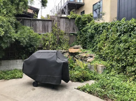 Beachfront home directly across from beach & park! Close to everything!