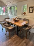 Professionally styled waterfront cottage on Sebago.  Cozy and Serene.