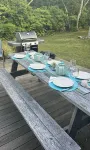 Chappaquiddick retreat-outdoor shower, hot-tub, decks, central AC-close to beach