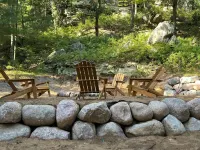 Private Log Cabin in 10 Acre Forest