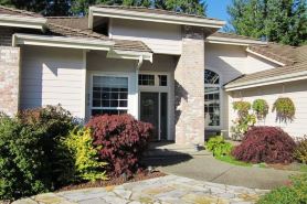 Large One-Story 4BD/2BA Home with Office, Covered Deck, Waterfall, and Nature