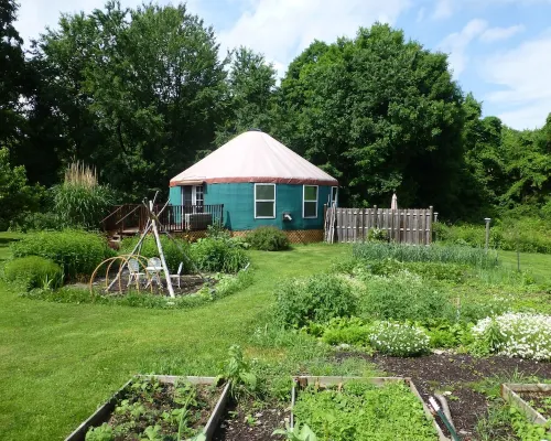 One-Of-A-Kind Yurt Surrounded by Waterfalls Hotels in Newfield