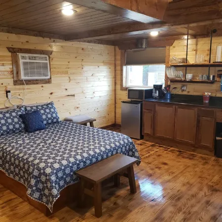 The Cottonwood Cabin at Palo Duro.