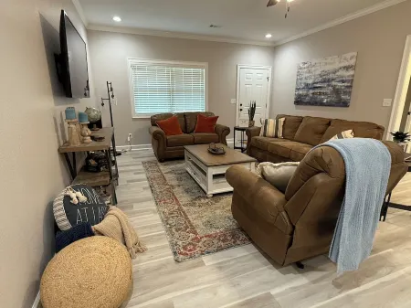 Galloway Place: a spacious 3-bedroom, 2-bath home that sleeps six.