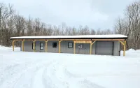 Barndominium Nestled in the Woods Near Pictured Rocks, Waterfalls and Atv Trails