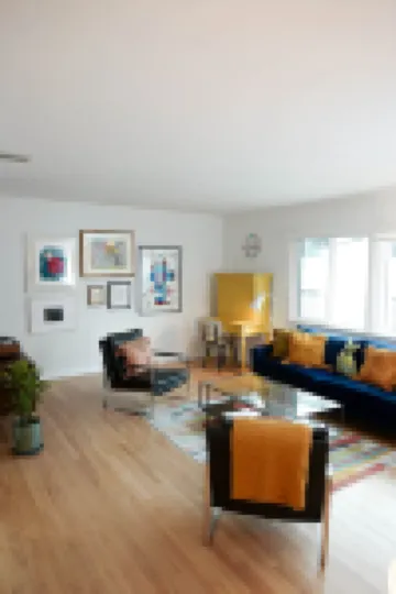1+1 mid-century meets boho next to Studios
