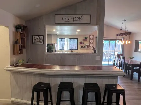 New AC Installed:  3 Bedroom Home with Golf Course View , Dogs OK