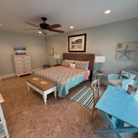 Coastal Cottage On Holmes Beach With Private Heated Pool! 1 Block to beach.