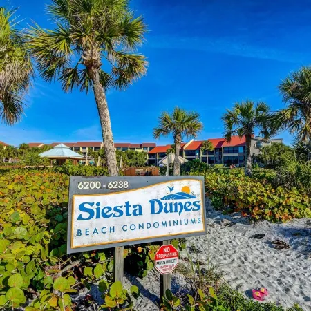 4th Floor Crescent Beach Condo Offering Full Unobstructed Gulf Views.