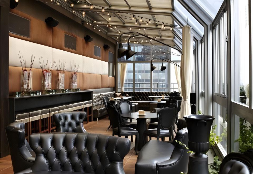 더 킴벌리 호텔의 옥상 테라스 또는 바 공간