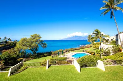 Kbm Resorts Free Car Napili Point NAP-B39 Stunning Ocean Front Villa Turtle Views