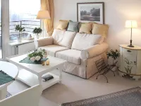 Sea View Apartment in Glücksburg with Balcony Near Sea Beach - balcony