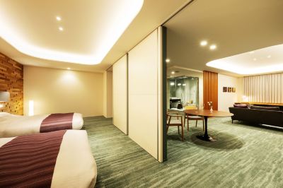 スーペリアツインルーム 白神山地　ホテルゆとりあ藤里の写真